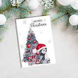 Cute Penguin Christmas Card Pack