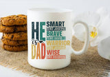 Personalised Dad Man of God Mug