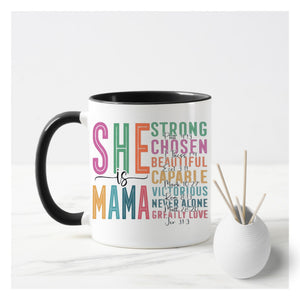 Personalised Mama Woman of God Mug