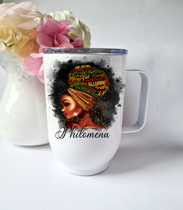 Phenomenal Woman Affirmation Insulated Mug