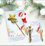 Christmas Wishing Star Chocolate Card