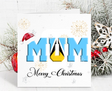Personalised St Lucian Christmas Card