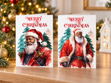 Black Santa Card Pack