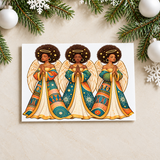 Black Angels & Wise Men Christmas Card Pack
