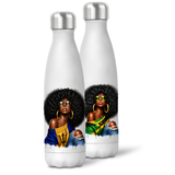 Curls and Culture Black Woman Personalised Bottle