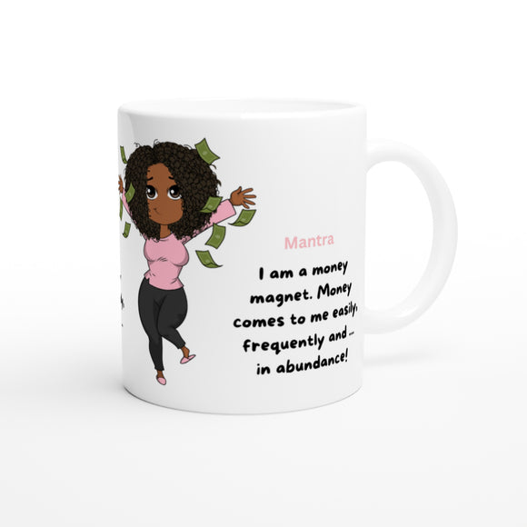 Blue Higher Purpose Mantra Mug