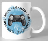 PlayStation Game, Eat, Repeat Mug