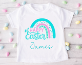 Rainbow Happy Easter Children And Adult T-Shirt