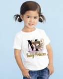 Girl Fairy Initial Children's  T-Shirt