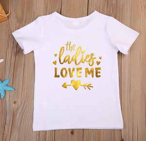 Children's Ladies Love Me T-Shirt