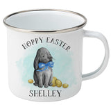 Hoppy Easter Enamel Mug