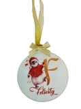 Red Penguin Christmas Decoration
