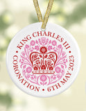 King Charles III Coronation Hanging Decoration