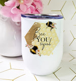 Bee Wine Tumbler Gift Box