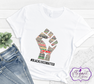Black Lives Matter Fist T-Shirt