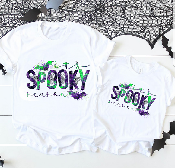 Spooky Child and Adult T-Shirt