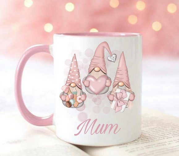 Pink Gnome Mug
