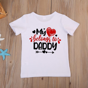Children's My Heart Belongs to Daddy T-Shirt