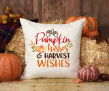 Pumpkin Kisses Autumn Cushion