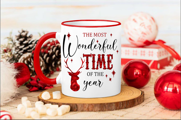Stag Wonderful Time Of The Year Mug