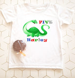 Children's Dinosaur Birthday T-Shirt
