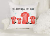 Family Football Shirt Cushion