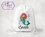 Personalised Mermaid P.E Bag