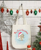 Mouse First Christmas Tote Bag