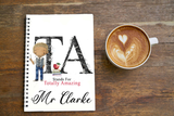 Teaching Assistant  Notebook