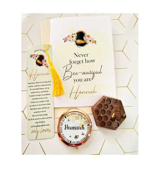 Bee Beautiful Card Letterbox Gift