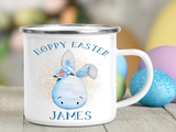 Bunny Egg Easter Enamel Mug
