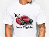 Boxing Glove Born Fighter T-Shirt