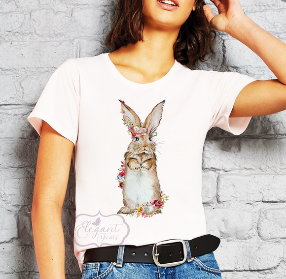 Flower Bunny T-Shirt