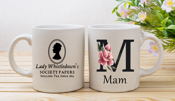 Lady Whistledown Bridgerton Mug