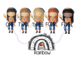 Teacher Rainbow Tote Bag