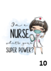I'm A Nurse Superpower Tote Bag
