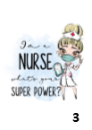 I'm A Nurse Superpower Tote Bag